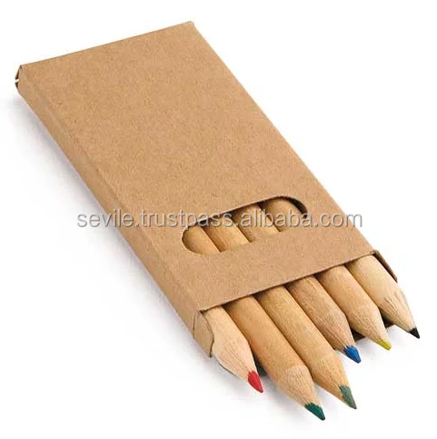Quality Color Pencils in Tube, Cheap School Pencils in Box