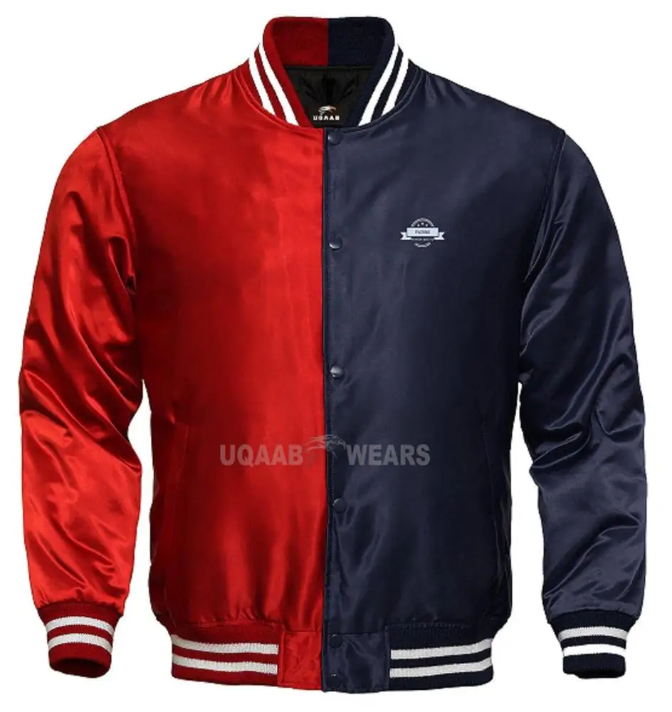 Мужская куртка-бомбер, яркая бейсбольная куртка, повседневная спортивная куртка из полиэстера, нейлоновая спортивная куртка, оптовая продажа