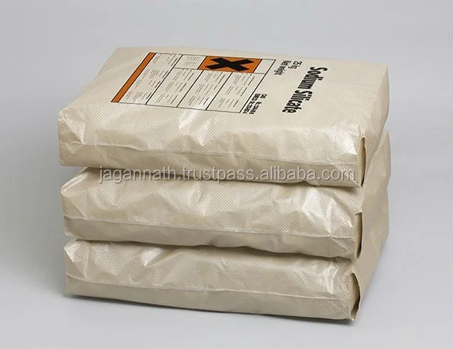 High Strength Laminate High Quality Both Side BOPP Film Printed Cement Packaging Sacks