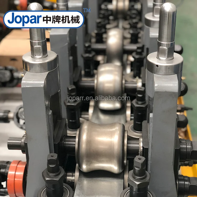 Motorcycle flexible exhaust system stainless steel 316L pipe making machine / Industrial tube mill