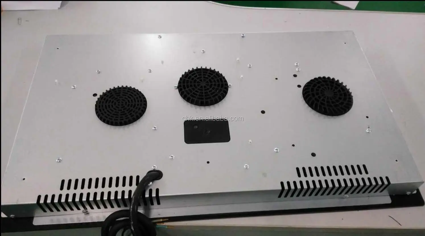 
HD3001 All Metal Housing Material Domino Two Burners Vitro Ceramic Hob 