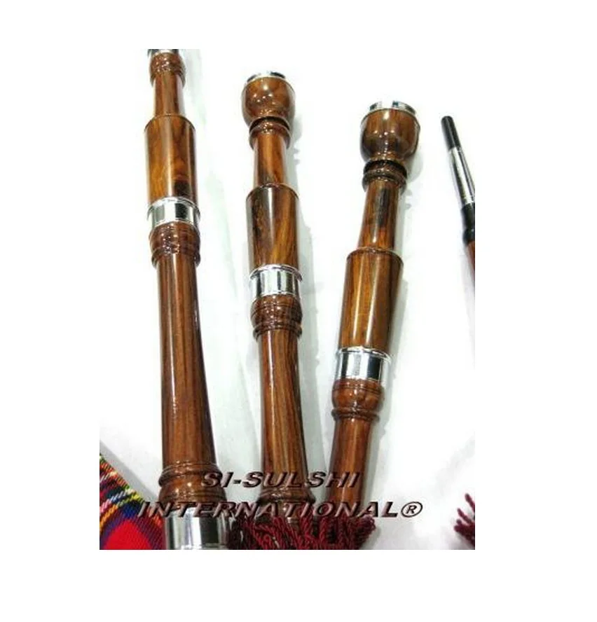 SI - GREAT HIGHLAND BAGPIPE SET ( ROSEWOOD )