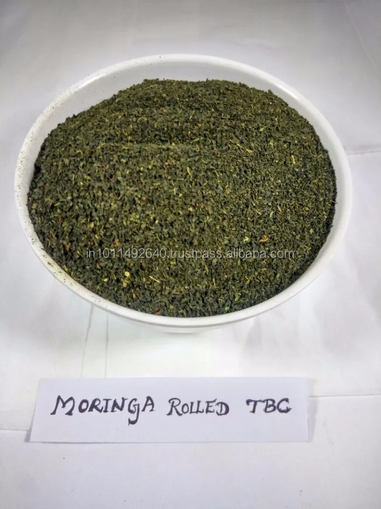 Свежие листья Moringa россыпью-Высушенные чайные MORINGA