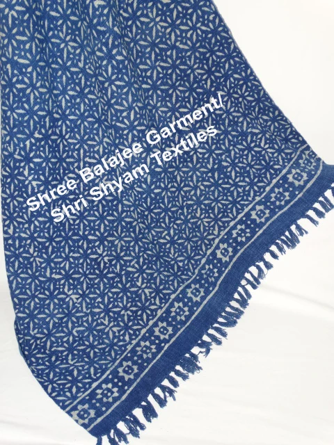 Luxury Throws Cotton Woven Blankets 100% Cotton Woven Block Printed Natural Dye Azo Free Colors Throws Wholesale