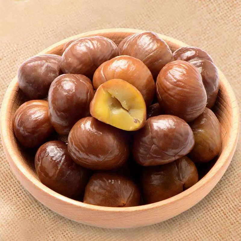 Китайские жареные очищенные косточки каштана, цена