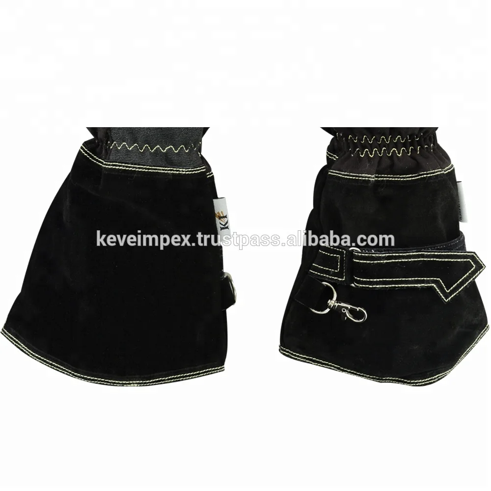 Top quality black color Waterproof and Fireproof Long cuff gloves in different sizes wholesale price available USA