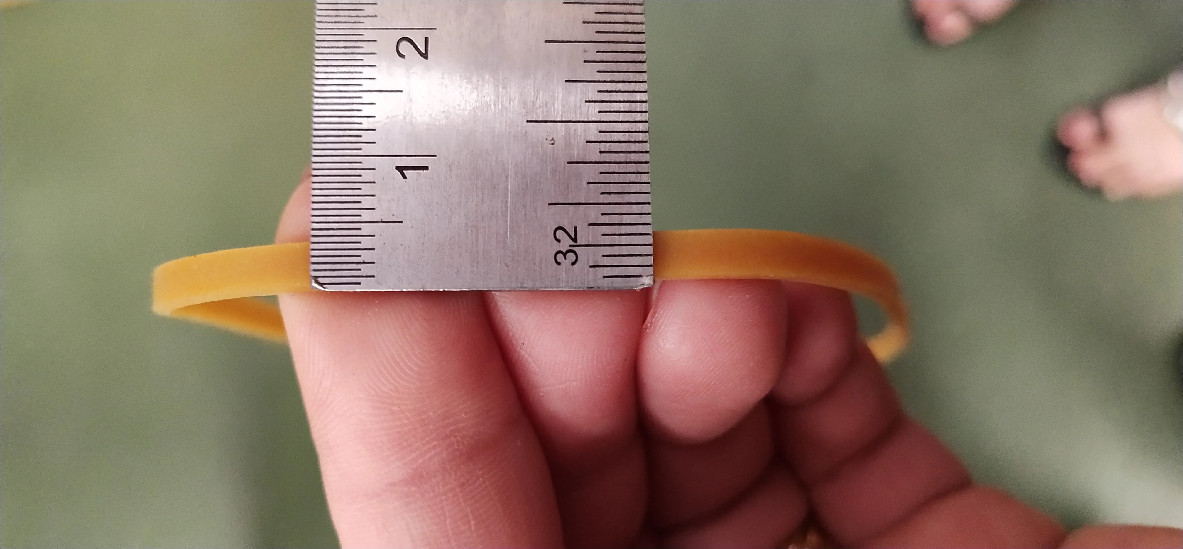 Широкие резинки 100% натурального цвета