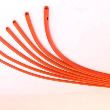 Colon Tube Made of thick stiff and durable red rubber latex Length 50 cm or 20 inch approx Colon Care Product