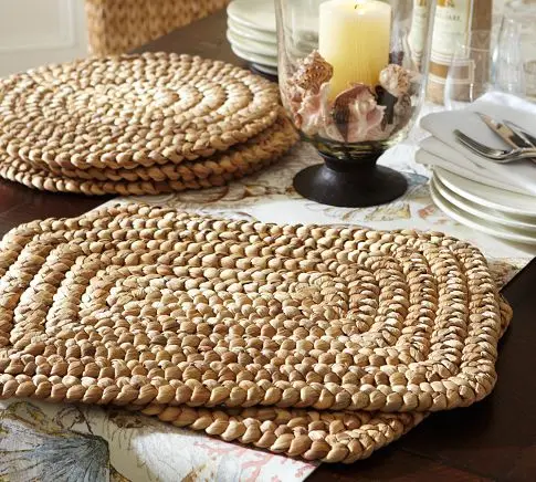 Cheap wholesale ecofrienly straw placemats high quality made in VietNam