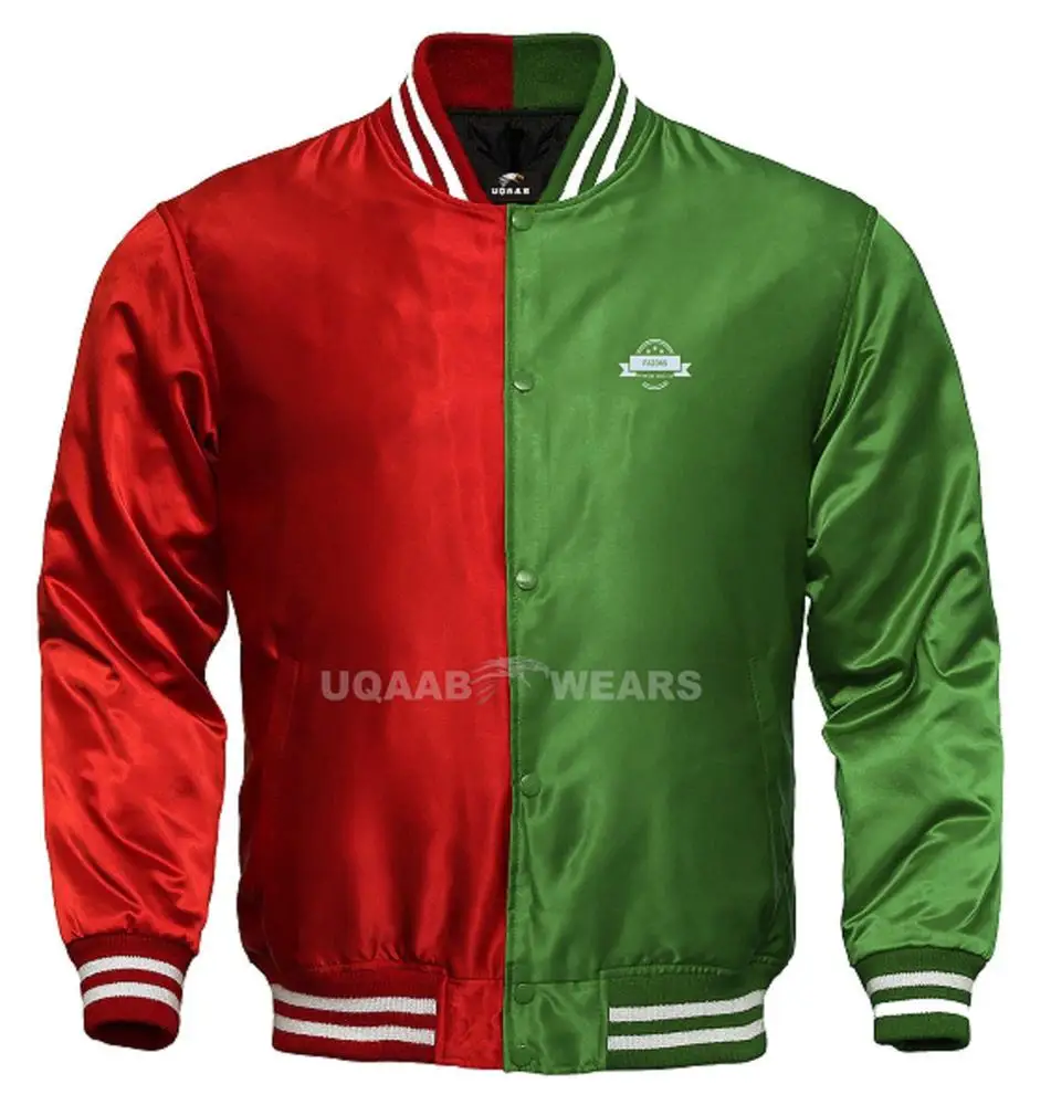 Мужская куртка-бомбер, яркая бейсбольная куртка, повседневная спортивная куртка из полиэстера, нейлоновая спортивная куртка, оптовая продажа