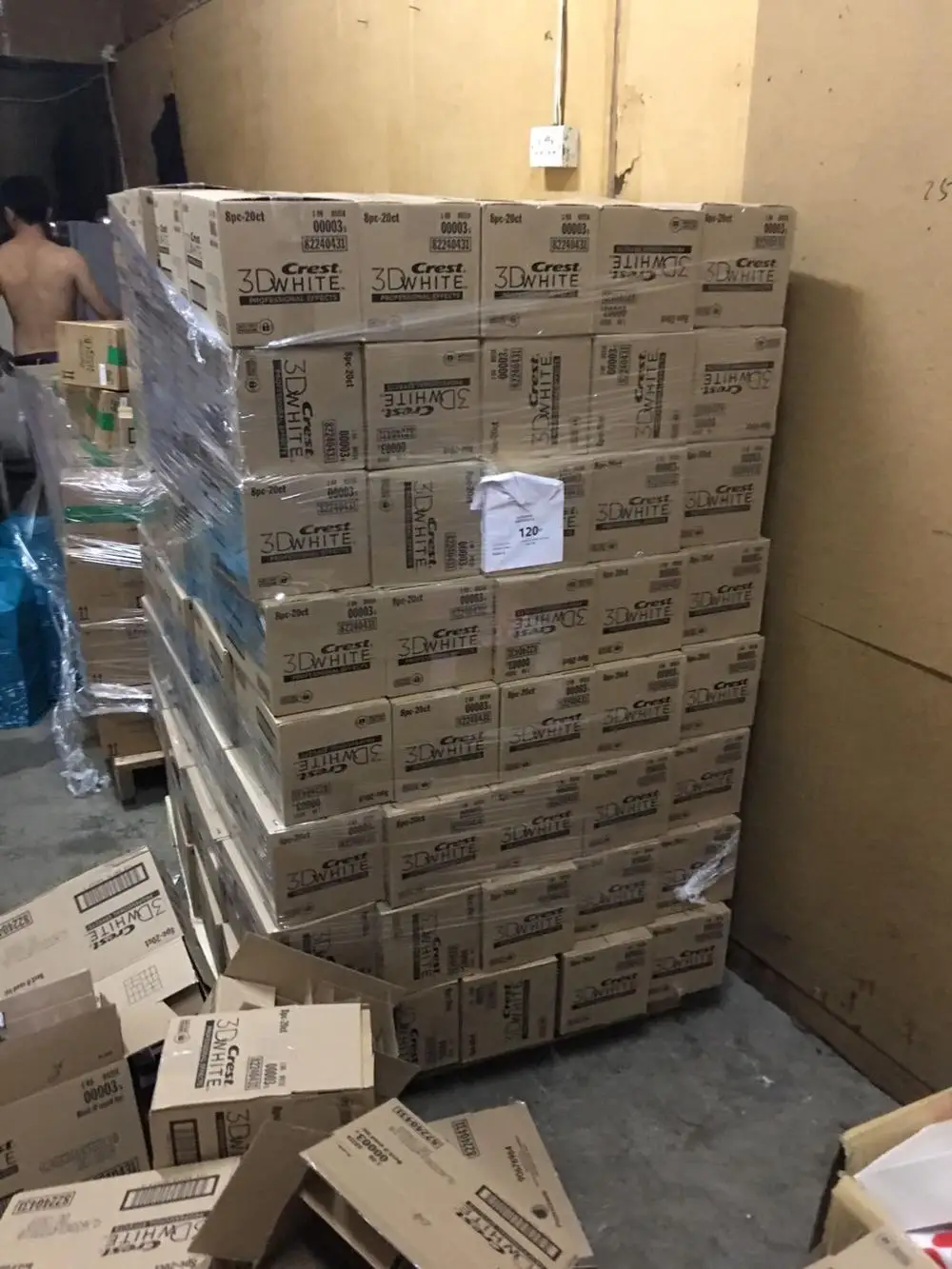 
Crest 3d white teeth Whitestrips advanced vivid 1 box 20 Pouches Original Oral Hygiene Teeth Whitening strips crest 