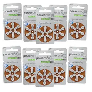 P312 mercury free hearing aid battery made in germany Hearing Aid Battery A312 PR41 1.4v Zinc Air Hearing Aid Battery