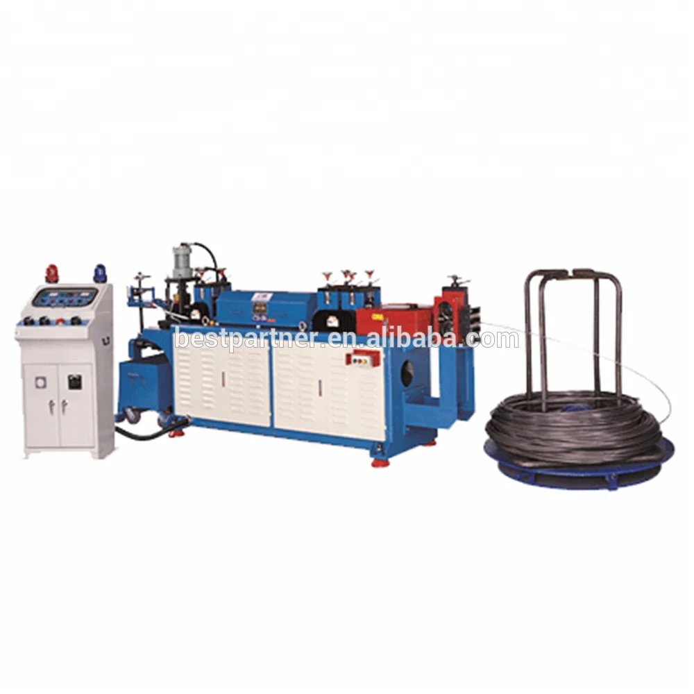 Air Conditioner Automatic Feeding Capillary Copper / Tube Cutting and Straightening Machine