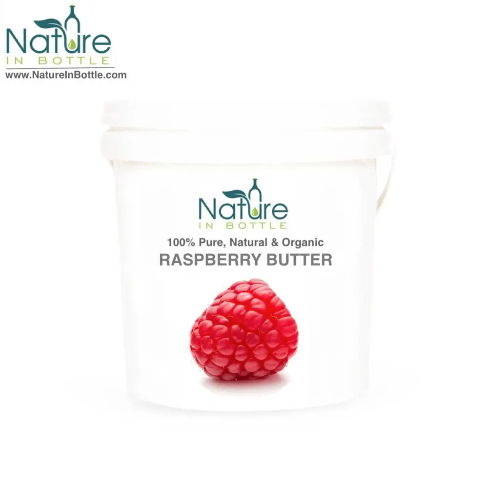Organic Raspberry Butter | Raspberry Fruit Extract Body Butter Cream - 100% Pure at bulk wholesale prices