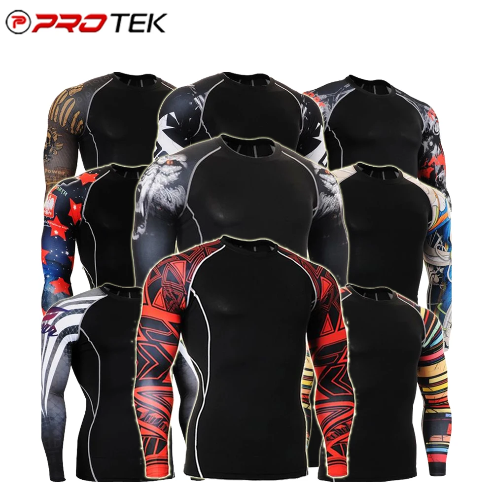 Custom Design Sublimation MMA Rash Guard BJJ Rash Guard Surfing Rash Guard