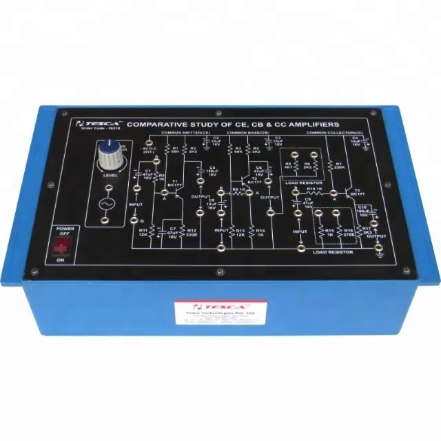 Comparative Study of CE, CB And CC Amplifiers- Analog Electronics