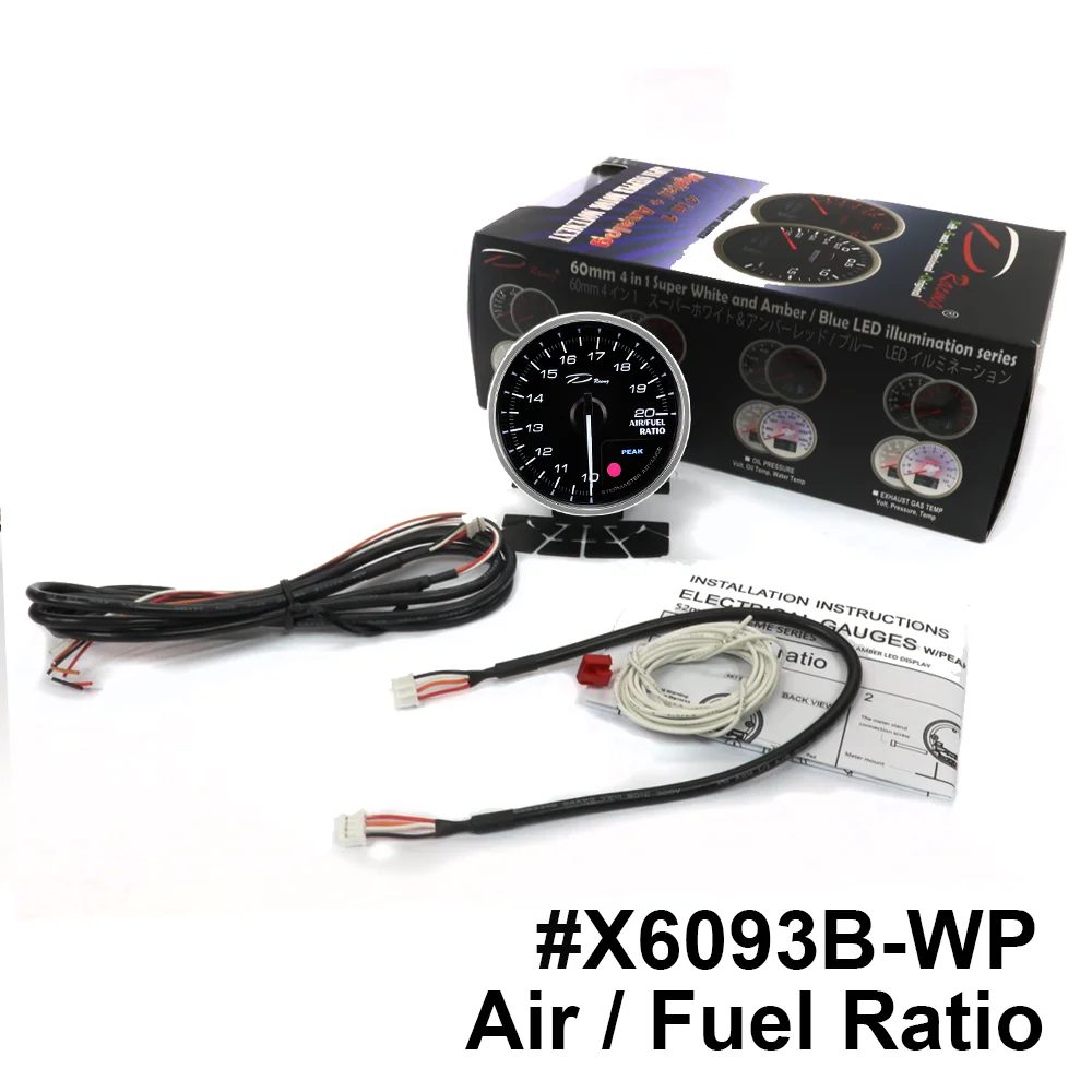 52mm air fuel ratio advance gauge japanese car vehicle truck
