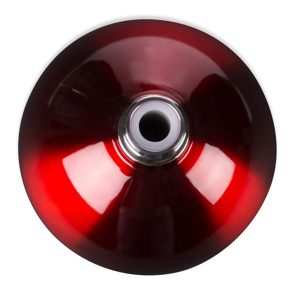 Soda Syphon, Campari Red Retro Stainless Steel Soda Siphon - Round - 1 Liter, gift