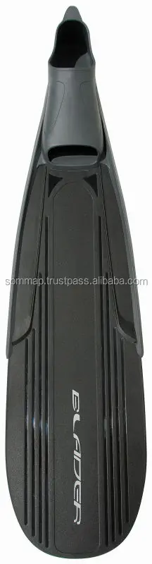 High Quality Short Size Carbon Fiber Spearfishing Blader Diving and Scuba Swimming Fins for Adults From France