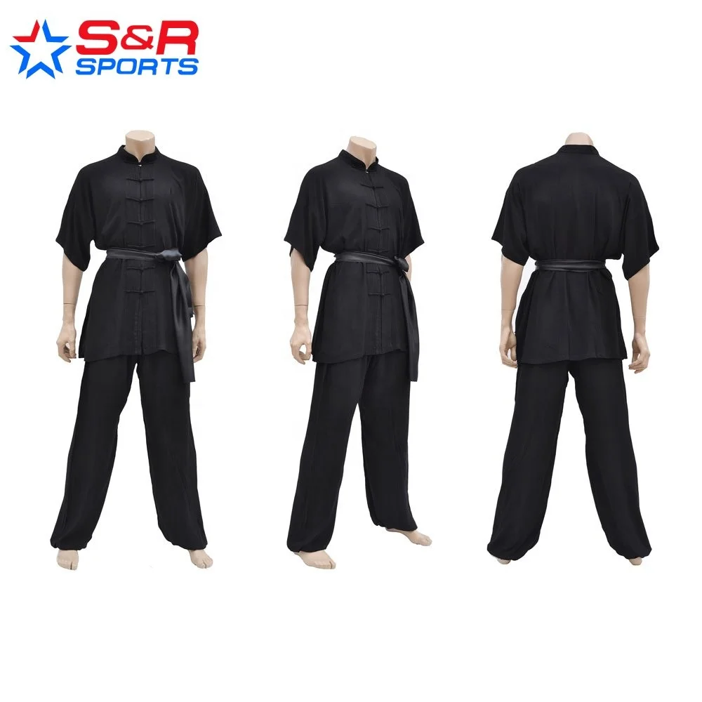 
Tai Chi Uniform Clothing - Qi Gong Martial Arts Wing Chun Shaolin Kung Fu Taekwondo Training Cloths Apparel Clothing 