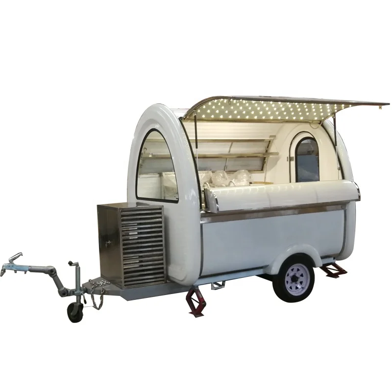 catering street food kiosk mobile fast food trailer