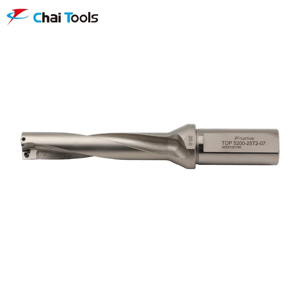 High Speed Indexable Insert U Drill Matched With SOMT Carbide Insert