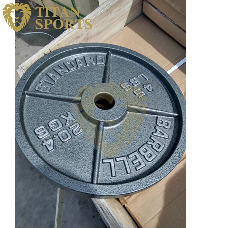 100LB Cast Iron Weight Plates