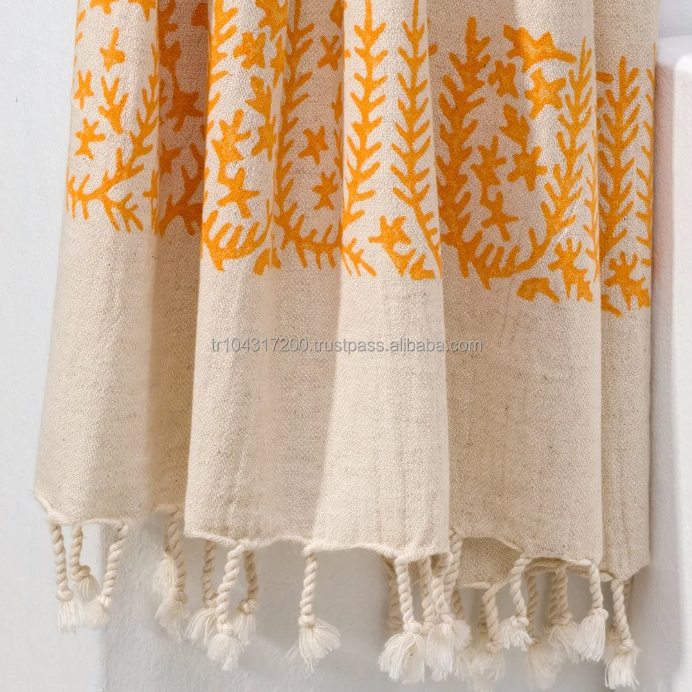 Hamam Bath Towel Fouta Linen Cotton Turkish Towel Peshtemal