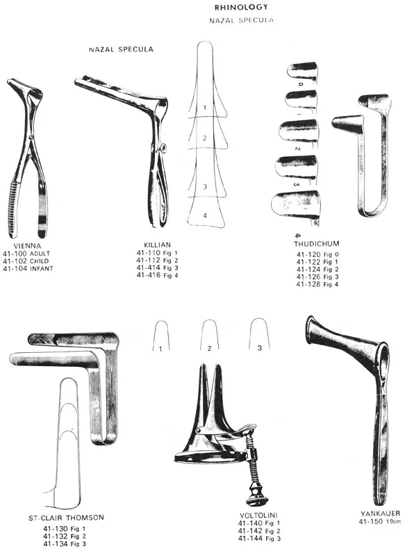 THUDICHUM NASAL SPECULUM HIGH QUALITY PAKISTAN  Mahersi