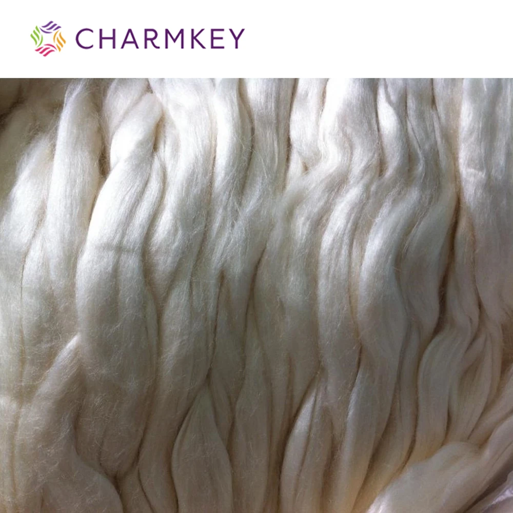  Charmkey натуральная гладкая 3D * 88 мм 100% Бамбуковая волоконная нить