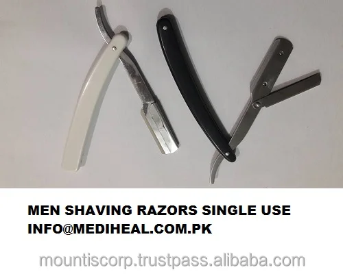 Men Shaving Razors Plastic handle single use