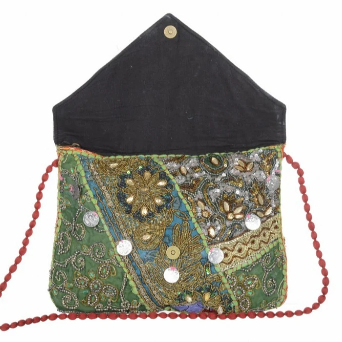 Индийские ручная работа сумочки Banjara этнический хиппи бохо винтажный женский клатч