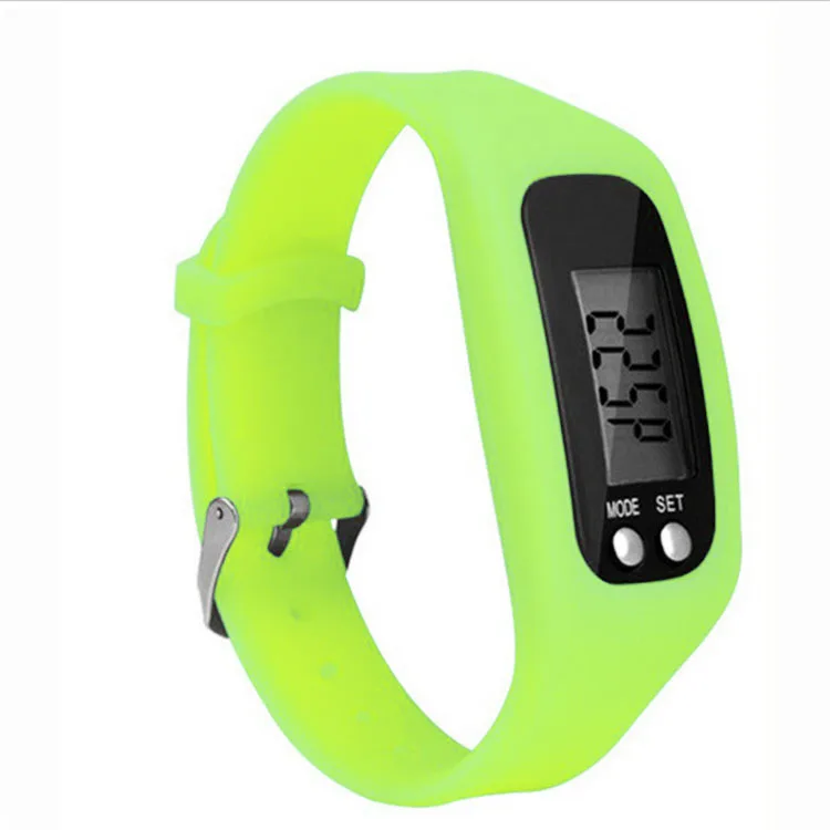 
LCD BRACELET WRIST PEDOMETER WATCH SPORT FITNESS CALORIE STEP WALKING COUNTER Running Watches factory supplier 