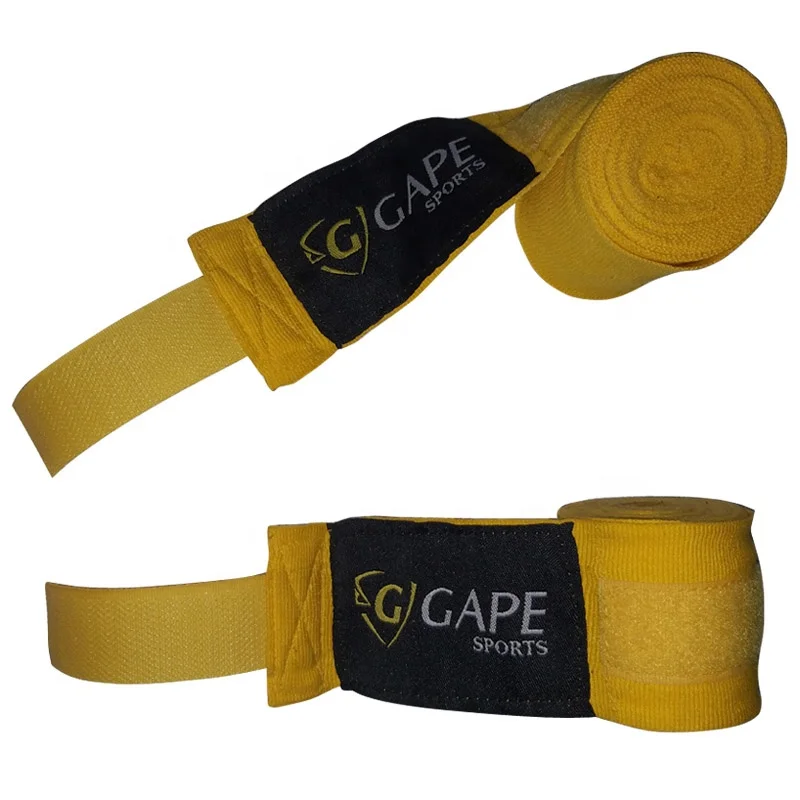 Wholesale Oem Custom Logo Boxing Hand Wraps Cotton Elastic Camo Print boxing Training Bandage Protection