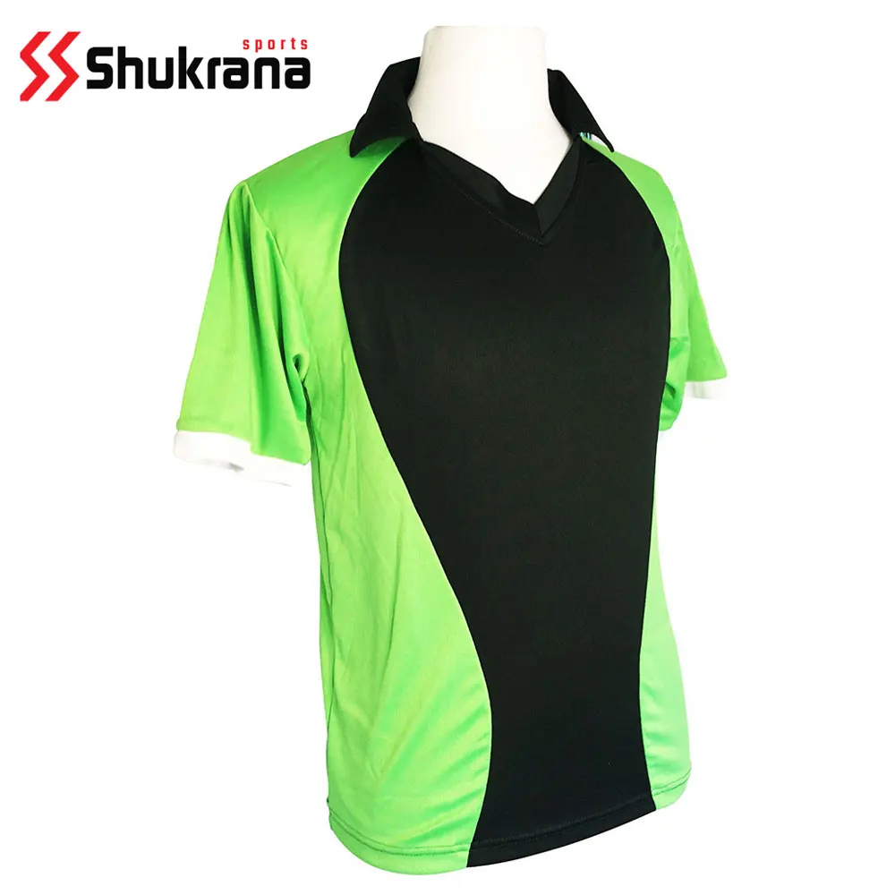 Wholesale  Sublimated Printing New Model Cricket Shirt with Customized Design made in Pakistan