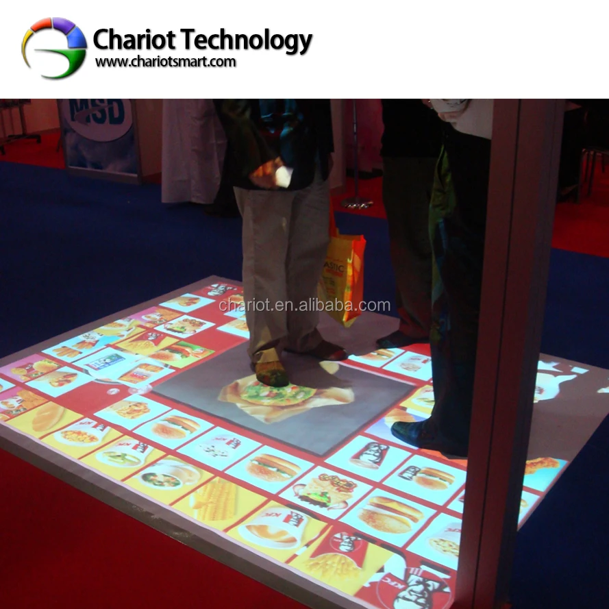 (Hot!)ChariotTech interactive projection all-in-one display with lowest cost and best solution for customer to choose