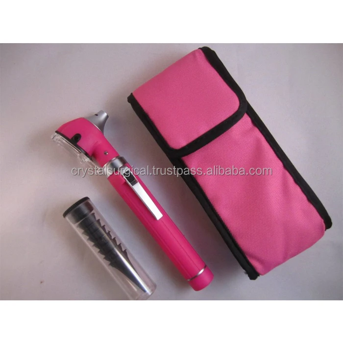 Ear Nose Throat Diagnostic Set, Diagnostic Set Ophthalmoscope Otoscope , Veterinary Otoscope