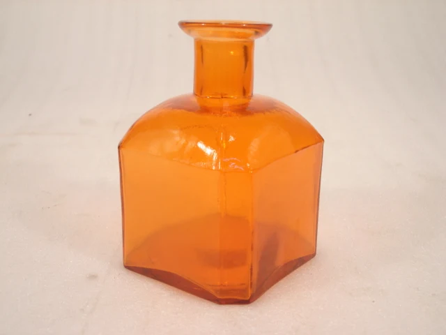 Glass Bottle Decorative Vase