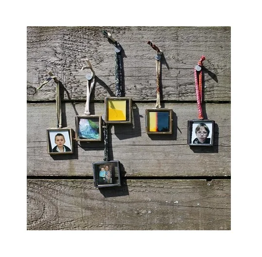 Высокое качество ручная работа Навесное стекло латунь мини kiko стеклянная подвесная рама