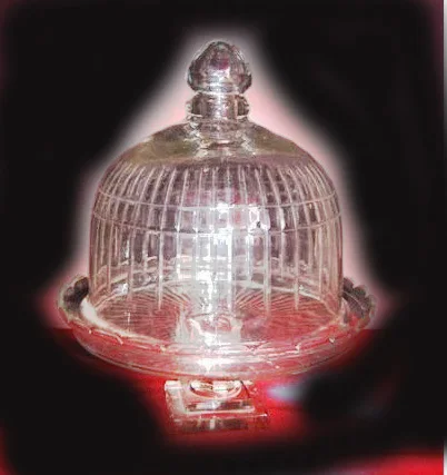 glass cake stand with lid for home  hotel  restaurant  wedding  parties  christmas