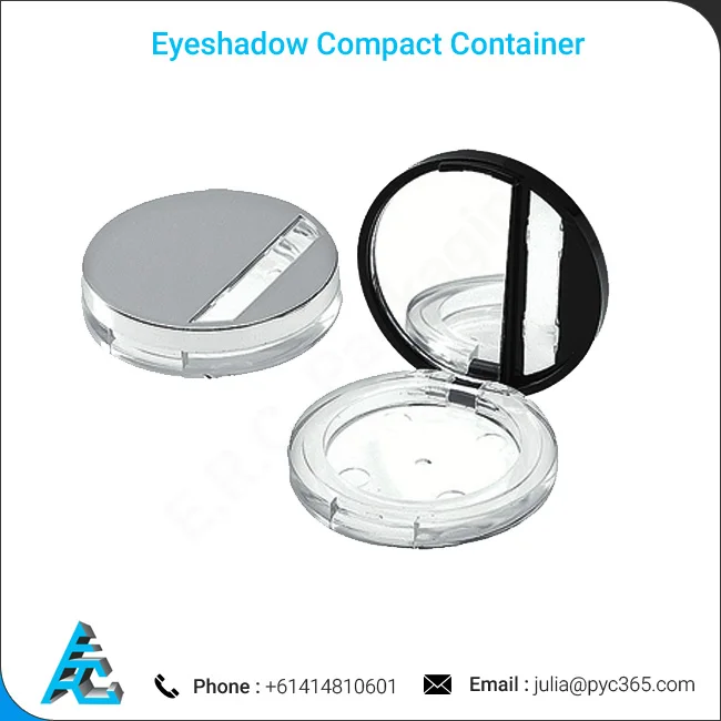 Factory Direct Cosmetic Compact Make Up Powder Container Cosmetic Box