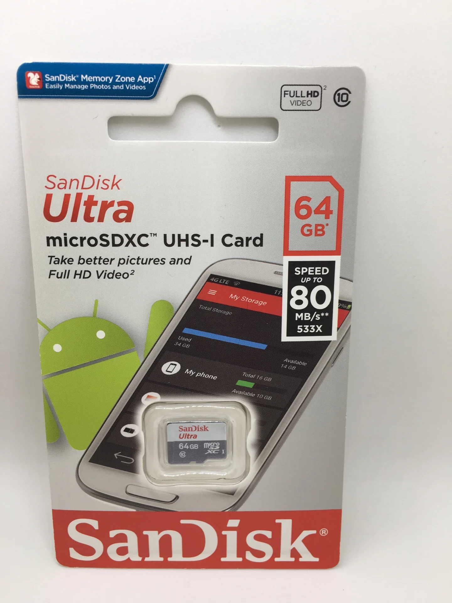 Wholesale 32GB 64GB Ultra Micro TF Memory Card SanDisk