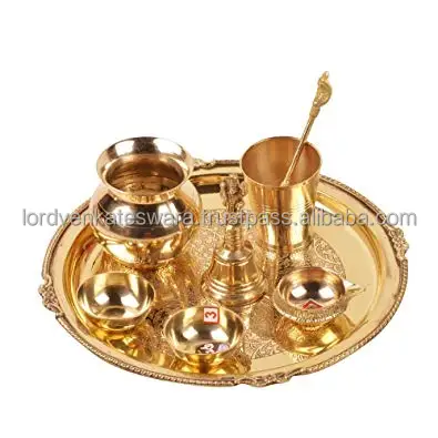 Латунные индуистские религиозные изделия pooja