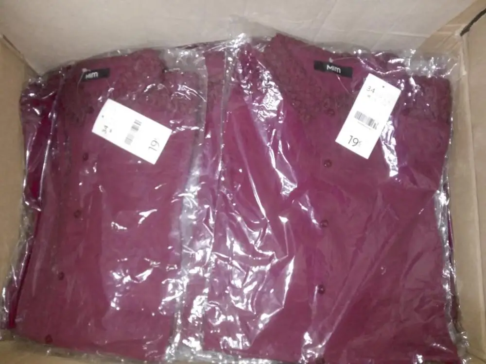 Premium Quality Branded Labels Ladies Women Latest Design Plain Formal Casual Office Smart Work Long Sleeved Dress Shirts Blouse