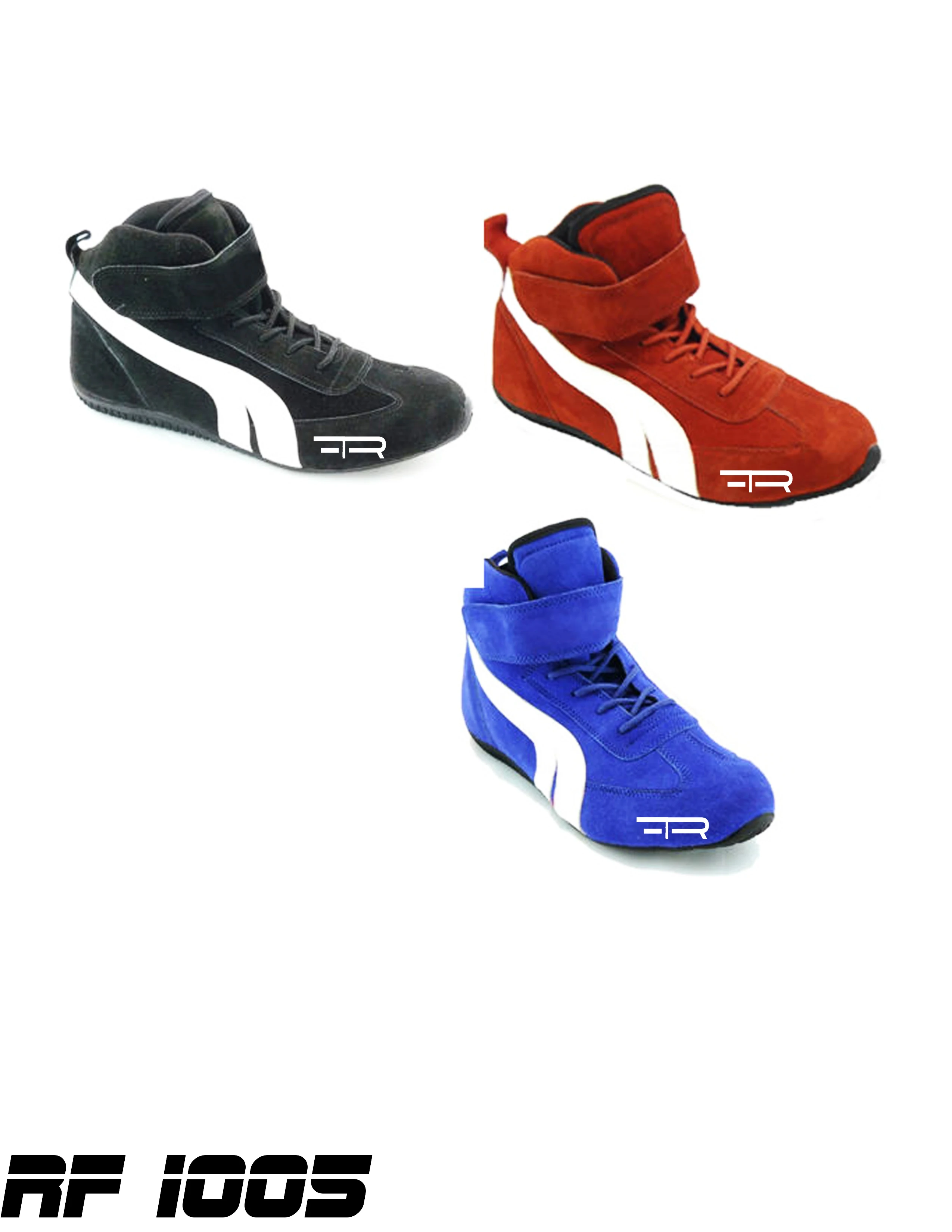 Racing Shoes Karting Shoe Kart Racing Boots OEM Suede Leather Motorcycle & Auto Racing Best Quality Manufacturing Sportswear