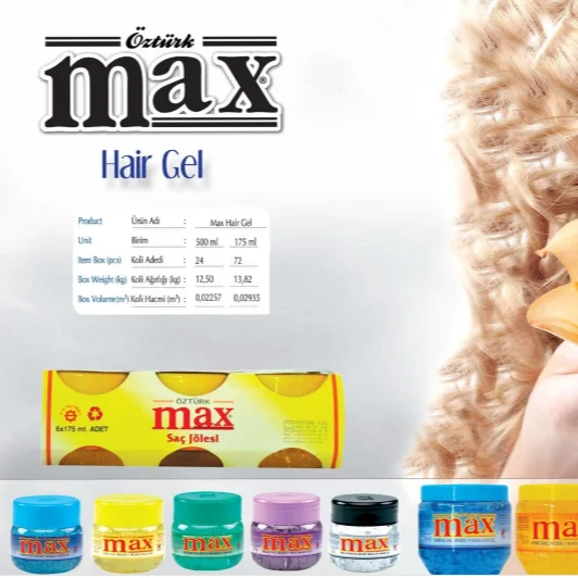 
Hair Gel 175ml or 500ml 