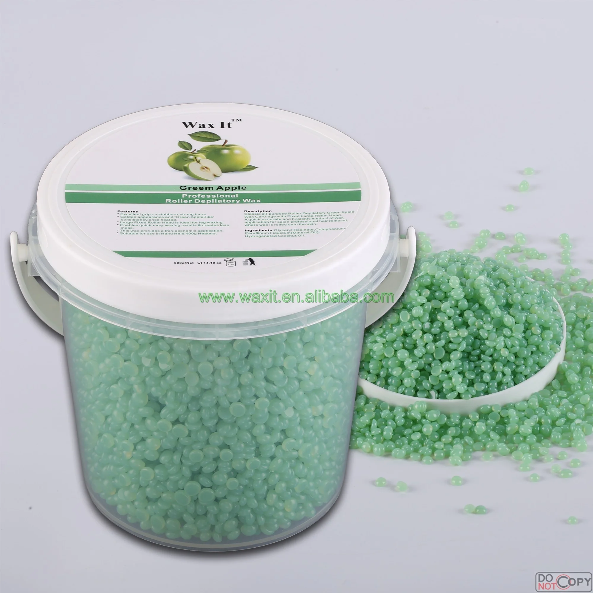 
Factory direct sale wax beads 500g depilatory wax Hair remover Beauty salon hard wax beans 