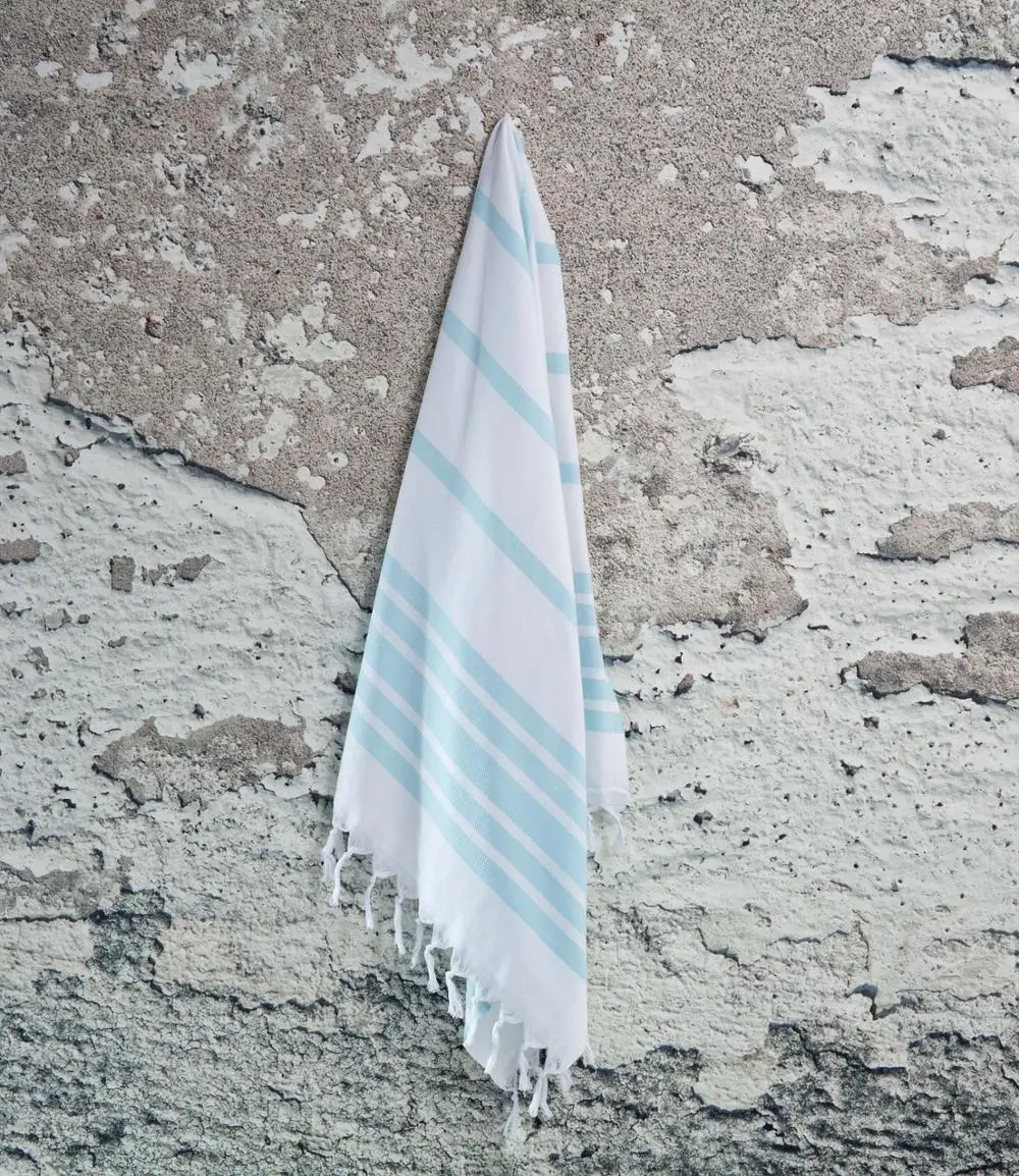 Turkish Towel Fouta Blanket Throw from manufacturer in Denizli Turkey
