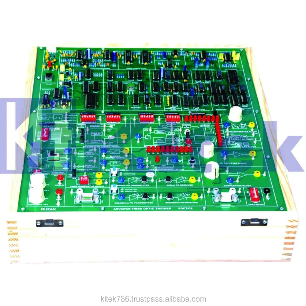 ADVANCE FIBER OPTICS COMMUNICATION TRAINER KIT  COMMUNICATION LAB TRAINER