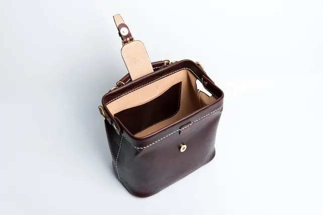 New Design Brush Color Doctor Genuine Leather Ladies Hand Tote Bags Fashion Handbags For Women  TLL-0130